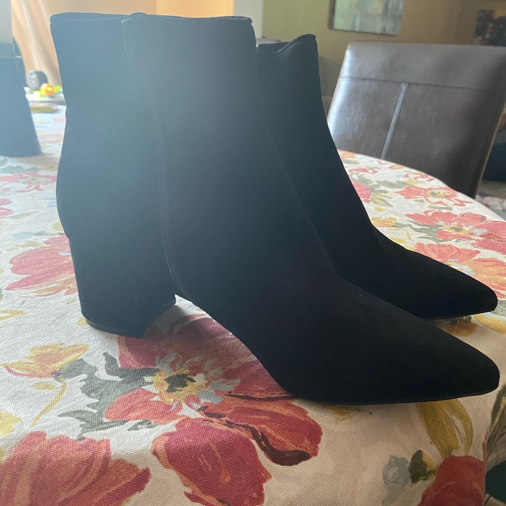 Suede Booties - Picture 2 of 2